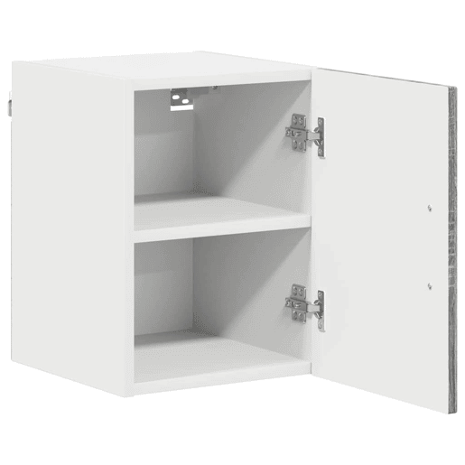 Lote de 2 Armários de cozinha suspendidos - Cozinha modular Colgantes Cinza Sonoma 30 x 31 x 40 cm