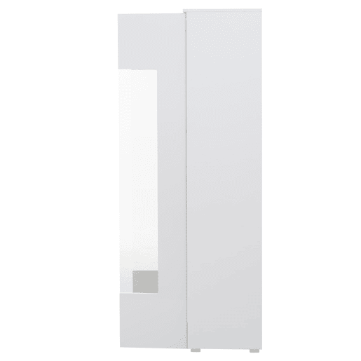 Vitrine 70x40x173 cm - 2 portas acrÃlicas, LED, vidro temperado, alto brilho - Branco Vitrine 70x40x173 cm - 2 portas acrÃlicas, LED, vidro temperado, alto brilho - Branco
