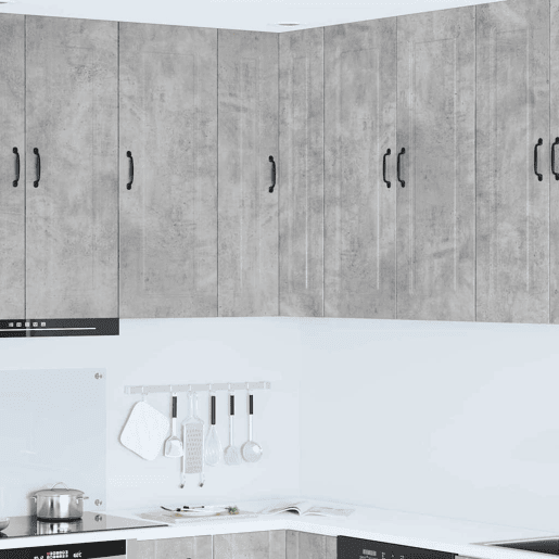 Armário de cozinha suspenso - armario de cocina colgante com porta Cinzento 57 x 57 x 100 cm Armário de cozinha suspenso - armario de cocina colgante com porta Cinzento 57 x 57 x 100 cm