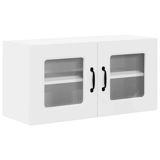 Armário de cozinha suspenso - armario de cocina colgante com porta Branco 80 x 31 x 40 cm