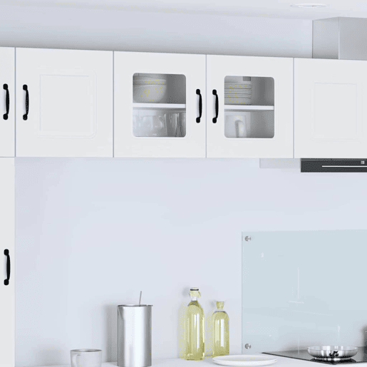 Armário de cozinha suspenso - armario de cocina colgante com porta Branco 80 x 31 x 40 cm