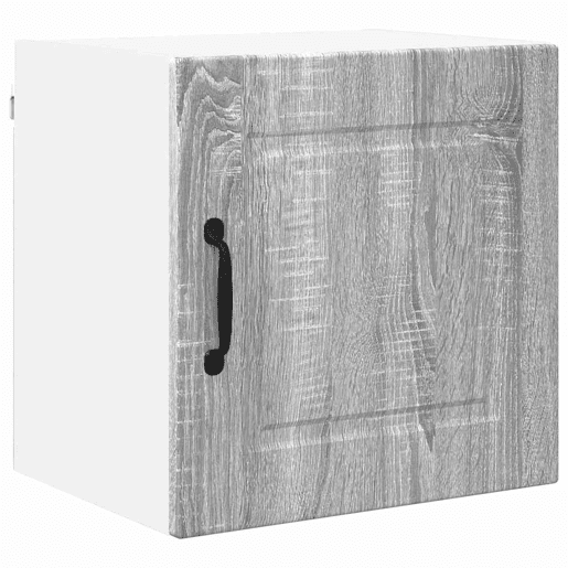 Lote de 2 Armários de cozinha suspendidos - Cozinha modular Colgantes Cinza Sonoma 40 x 31 x 40 cm