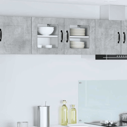 Armário de cozinha suspenso - armario de cocina colgante com porta Cinzento 40 x 31 x 40 cm Armário de cozinha suspenso - armario de cocina colgante com porta Cinzento 40 x 31 x 40 cm