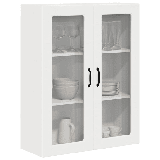 Armário de cozinha suspenso - armario de cocina colgante com porta Branco 80 x 31 x 100 cm