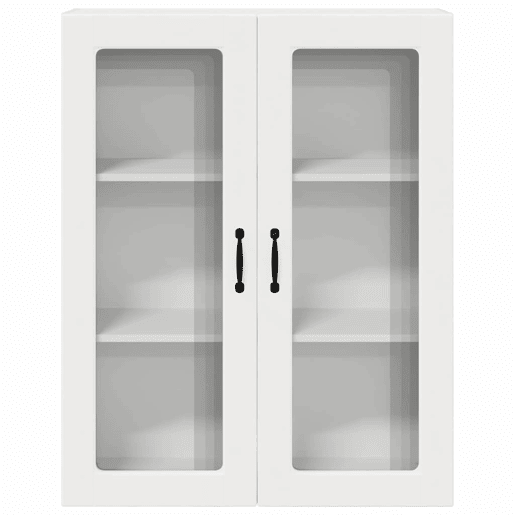 Armário de cozinha suspenso - armario de cocina colgante com porta Branco 80 x 31 x 100 cm