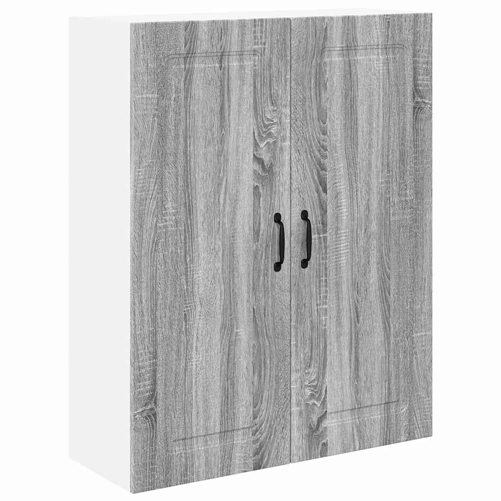 Armario de cocina de pared - Mueble cocina 80 Roble/ Gris