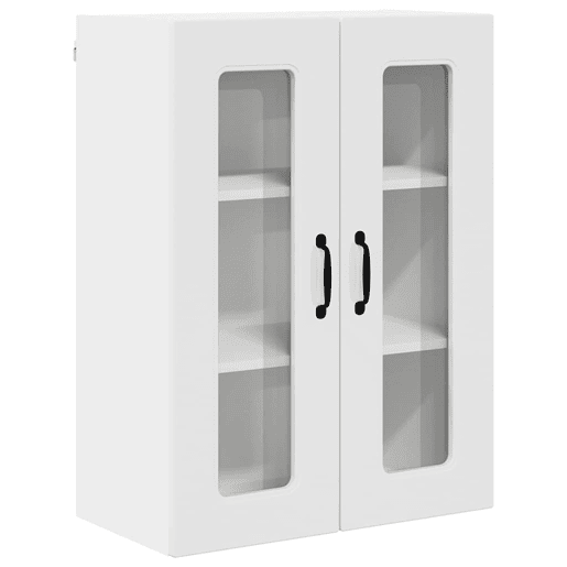 Armário de cozinha suspenso - armario de cocina colgante Branco Brilhante 60 x 31 x 80 cm