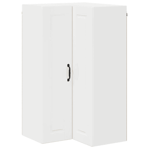 Armário de cozinha suspenso - armario de cocina colgante Branco Brilhante 57 x 57 x 100 cm