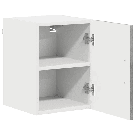 Lote de 2 Armários de cozinha suspendidos - Cozinha modular Colgantes Cinzento 30 x 31 x 40 cm