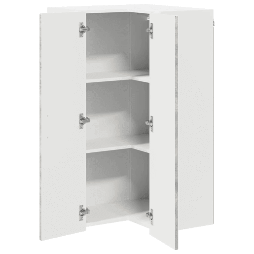 Armário de cozinha suspenso - armario de cocina colgante com porta Cinzento 57 x 57 x 100 cm