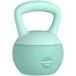 Kettlebell Plástico, Arena Metálica SPORTNOW Kettlebell Plástico, Arena Metálica SPORTNOW Verde
