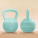 Kettlebell Plástico, Arena Metálica SPORTNOW Kettlebell Plástico, Arena Metálica SPORTNOW Verde