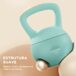 Kettlebell Plástico, Arena Metálica SPORTNOW Kettlebell Plástico, Arena Metálica SPORTNOW Verde