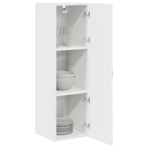 Armário de cozinha suspenso - armario de cocina colgante Branco Brilhante 30 x 31 x 100 cm