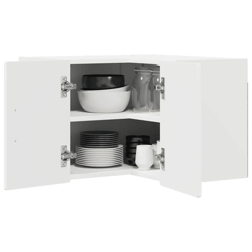 Armário de cozinha suspenso - armario de cocina colgante com porta Branco 57 x 57 x 40 cm