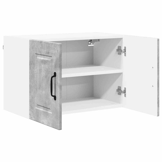 Lote de 2 Armários de cozinha suspendidos - Cozinha modular Colgantes Cinzento 60 x 31 x 40 cm