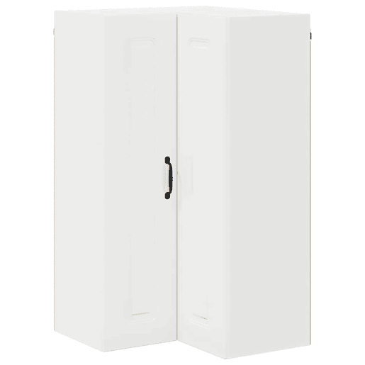 Armário de cozinha suspenso - armario de cocina colgante Branco Brilhante 57 x 57 x 100 cm