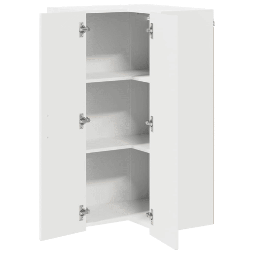 Armário de cozinha suspenso - armario de cocina colgante Branco Brilhante 57 x 57 x 100 cm
