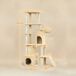 Árbol para Gato Aglomerado de Madera PawHut Árbol para Gato Aglomerado de Madera PawHut Crudo