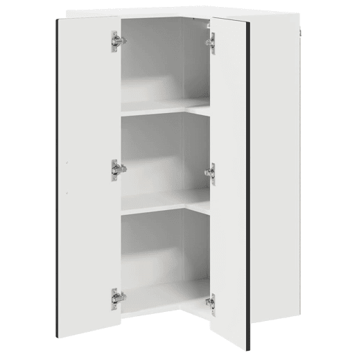 Armário de cozinha suspenso - armario de cocina colgante com porta Preto 57 x 57 x 100 cm