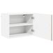 Armario de cocina de pared - Mueble cocina 50 Armario de cocina de pared - Mueble cocina 50 Blanco Brillo