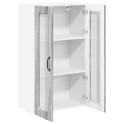 Armário de cozinha suspenso - armario de cocina colgante Cinza Sonoma 60 x 31 x 100 cm
