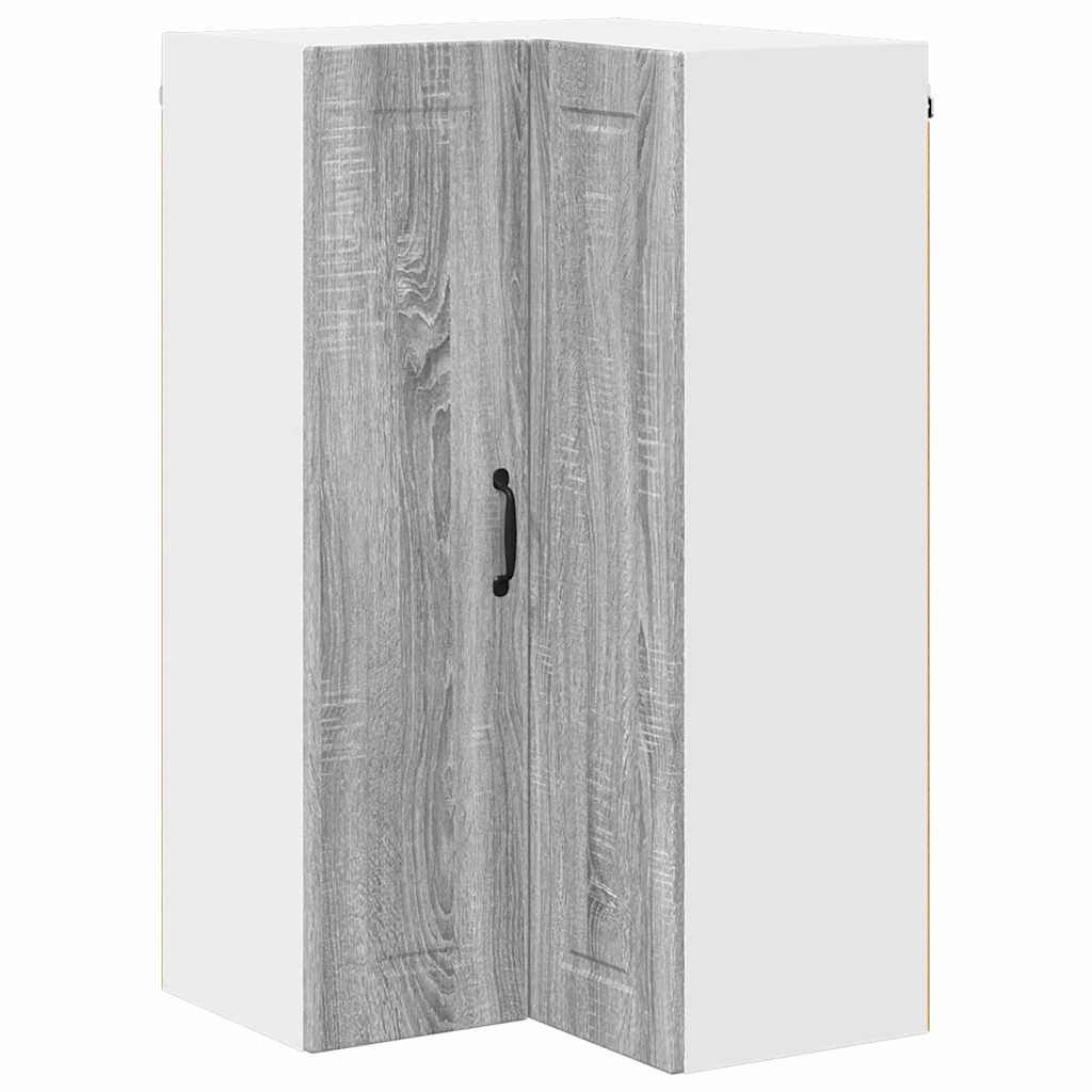 Armario de cocina de pared - Mueble cocina 57 Roble/ Gris