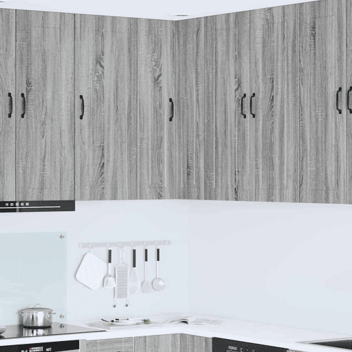 Armário de cozinha suspenso - armario de cocina colgante Cinza Sonoma 57 x 57 x 100 cm