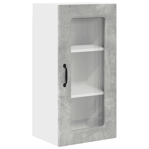 Armário de cozinha suspenso - armario de cocina colgante com porta Cinzento 40 x 31 x 80 cm