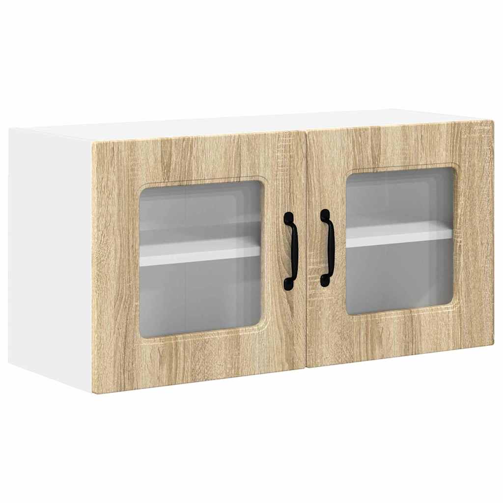 Armario de cocina de pared - Mueble cocina 80 Madera Clara