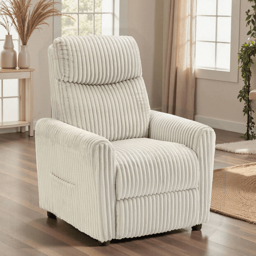 HOMCOM Poltrona Relax Reclinável Poltrona Reclinável Manual Estofada em Veludo Instalação Rápida Apoio para Pés Acolchoamento Grosso Para Sala de Estar Quarto Escritório 73x86x100 cm Creme HOMCOM Poltrona Relax Reclinável Poltrona Reclinável Manual Estofada em Veludo Instalação Rápida Apoio para Pés Acolchoamento Grosso Para Sala de Estar Quarto Escritório 73x86x100 cm Creme