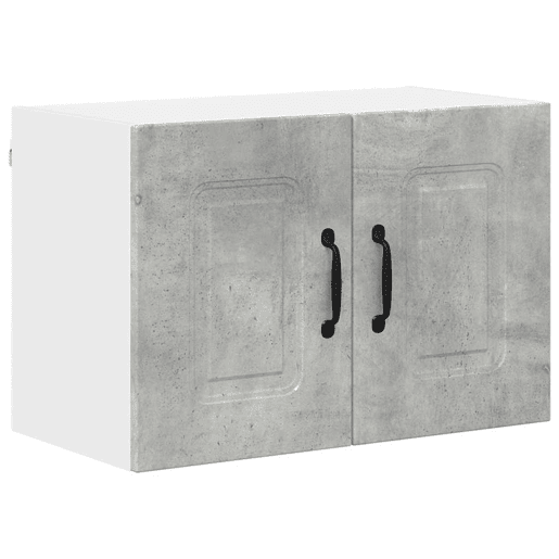 Lote de 2 Armários de cozinha suspendidos - Cozinha modular Colgantes Cinzento 60 x 31 x 40 cm