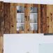 Armario de cocina de pared - Mueble cocina 40 Armario de cocina de pared - Mueble cocina 40 Blanco Brillo