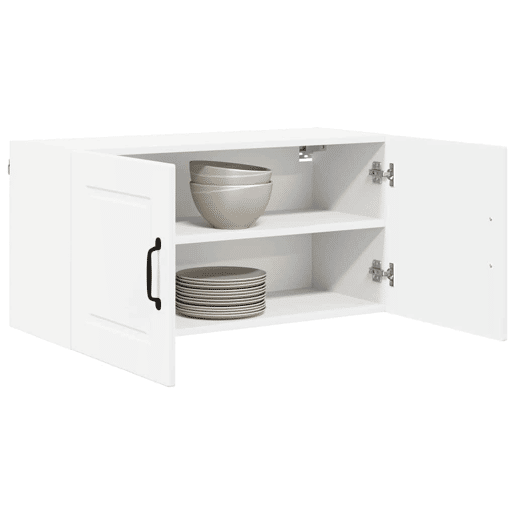 Armário de cozinha suspenso - armario de cocina colgante com porta Branco 80 x 31 x 40 cm