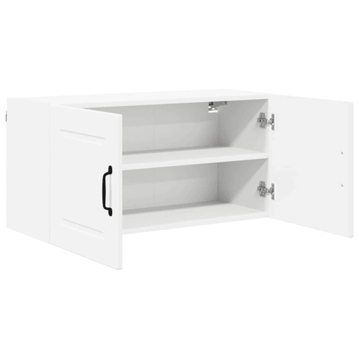 Armário de cozinha suspenso - armario de cocina colgante com porta Branco 80 x 31 x 40 cm