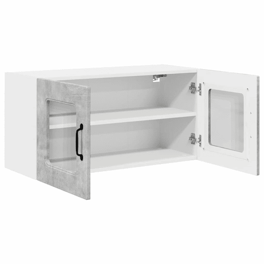Armário de cozinha suspenso - armario de cocina colgante com porta Cinzento 80 x 31 x 40 cm