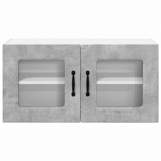 Armário de cozinha suspenso - armario de cocina colgante com porta Cinzento 80 x 31 x 40 cm
