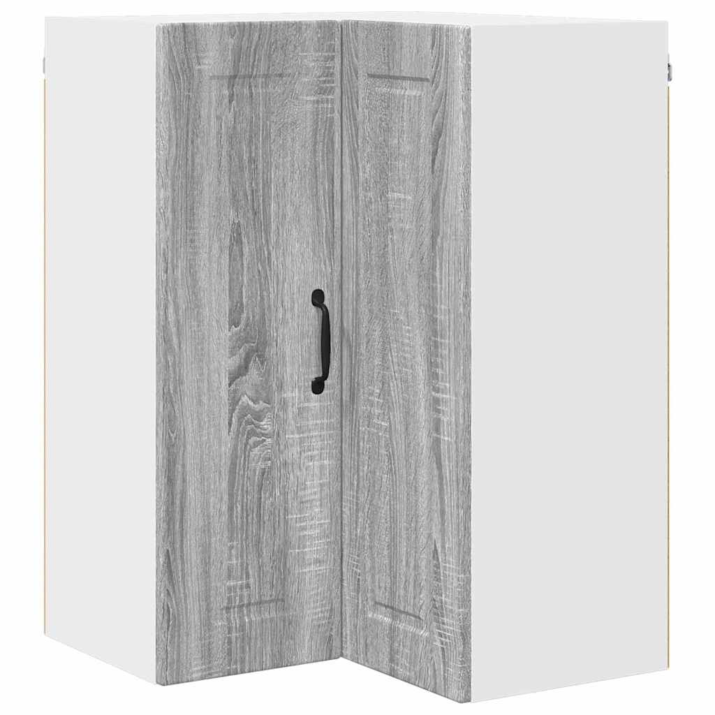 Armario de cocina de pared - Mueble cocina 57 Roble/ Gris