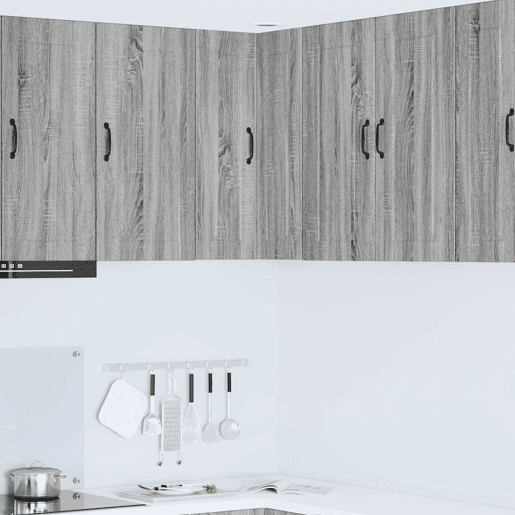 Armário de cozinha suspenso - armario de cocina colgante Cinza Sonoma 57 x 57 x 80 cm