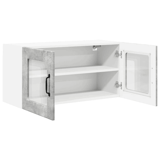Armário de cozinha suspenso - armario de cocina colgante com porta Cinzento 80 x 31 x 40 cm