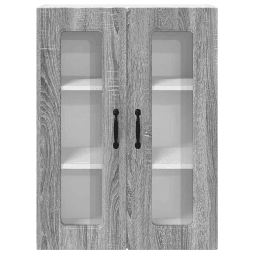 Armário de cozinha suspenso - armario de cocina colgante Cinza Sonoma 60 x 31 x 80 cm