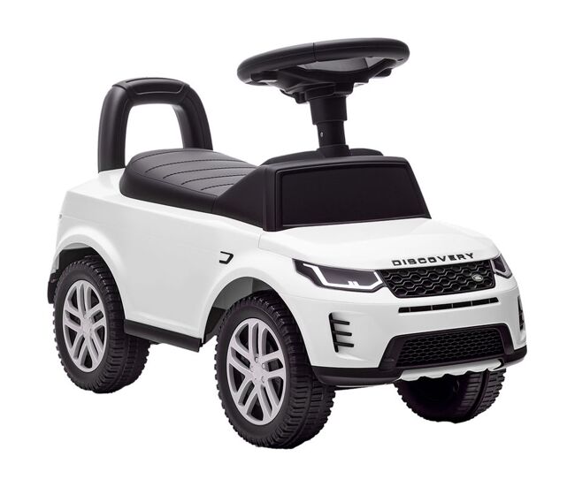 Aiyaplay coche correpasillos con licencia de land rover, correpasillos para niños de 18-36 meses con almacenaje, volante, bocina, sonidos de motor,