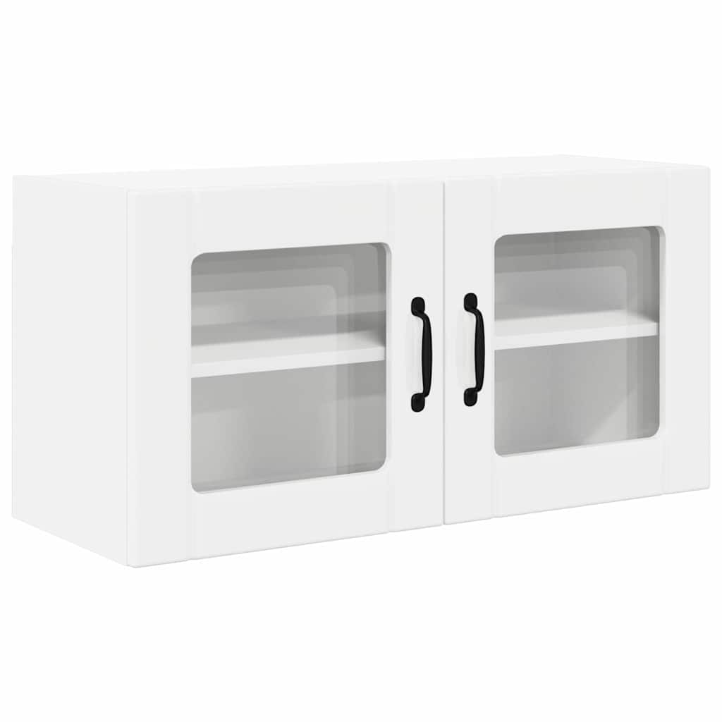 Armario de cocina de pared - Mueble cocina 80 Blanco Brillo