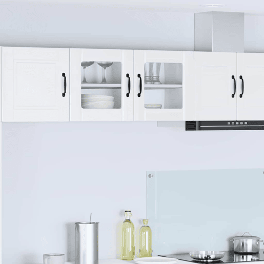 Armário de cozinha suspenso - armario de cocina colgante Branco Brilhante 80 x 31 x 40 cm