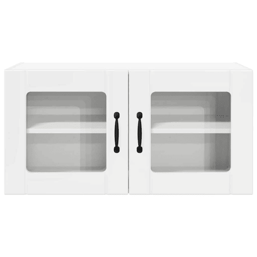 Armário de cozinha suspenso - armario de cocina colgante Branco Brilhante 80 x 31 x 40 cm