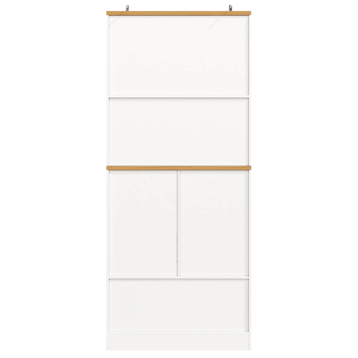 Aparador 80x40x180 cm - 12 compartimentos e gavetas - MDF e aglomerado