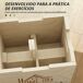 Cajón Pliométrico Madera de Haya HOMCOM Cajón Pliométrico Madera de Haya HOMCOM Marrón