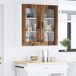Armario de cocina de pared - Mueble cocina con estante 2 pcs 40 Armario de cocina de pared - Mueble cocina con estante 2 pcs 40 Blanco Brillo