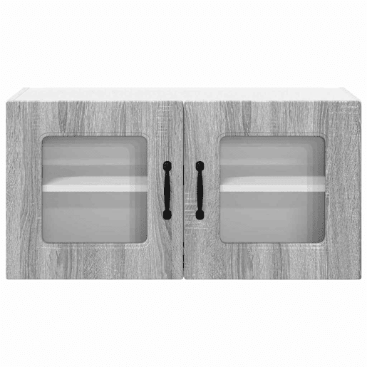 Armário de cozinha suspenso - armario de cocina colgante Cinza Sonoma 80 x 31 x 40 cm
