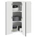 Armario de cocina de pared - Mueble cocina 57 Armario de cocina de pared - Mueble cocina 57 Blanco Brillo